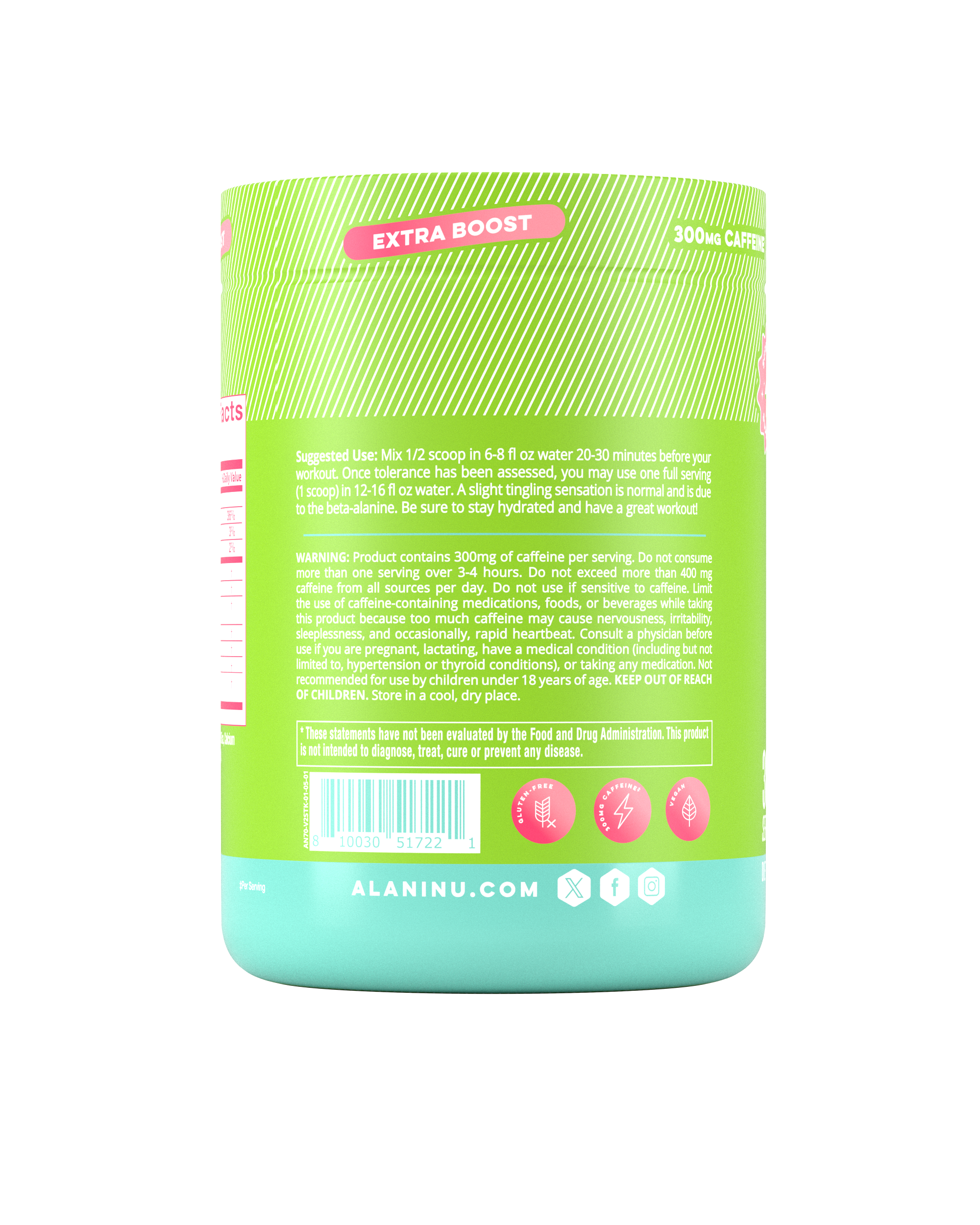 Pre-Workout+ - Kiwiberry - Image 3