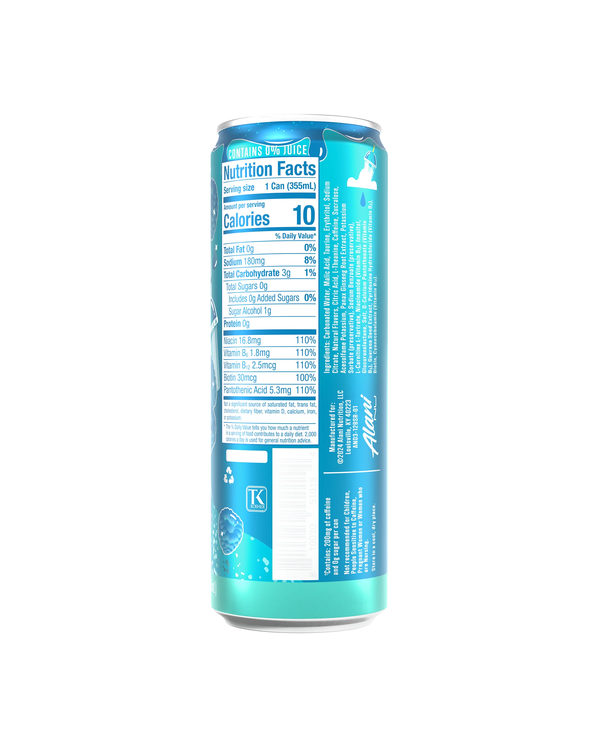 Energy Drink - Blue Slush - Image 6
