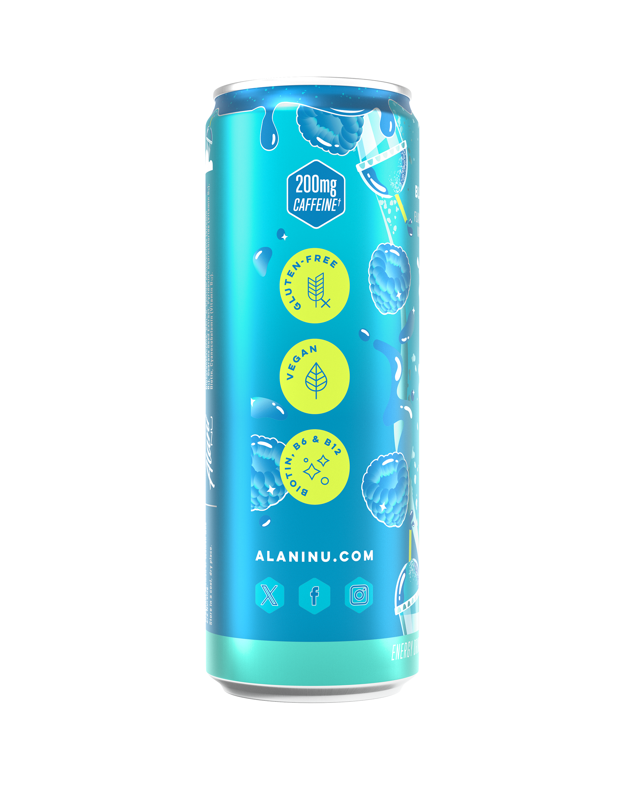 Energy Drink - Blue Slush - Image 2
