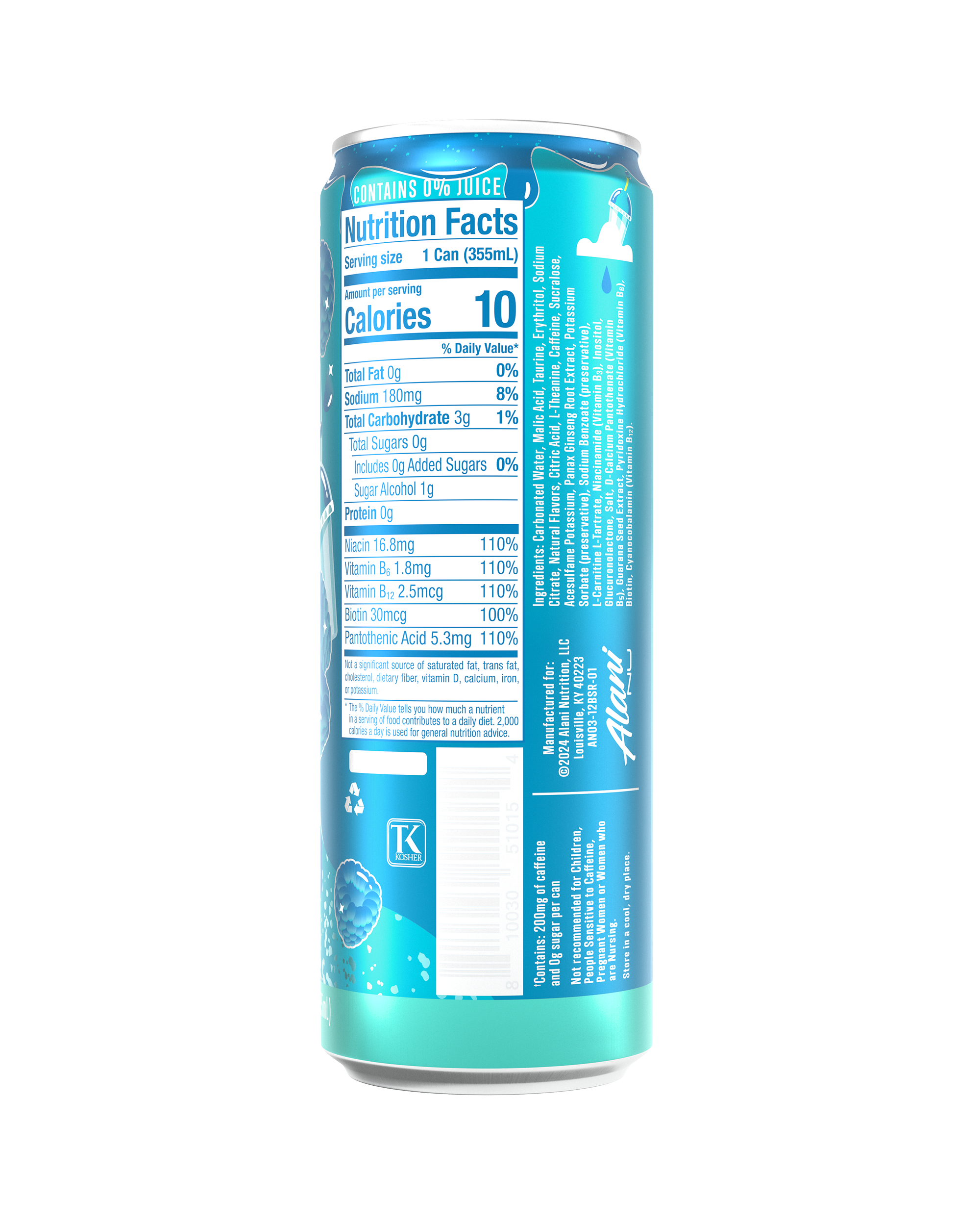Energy Drink - Blue Slush - Image 3